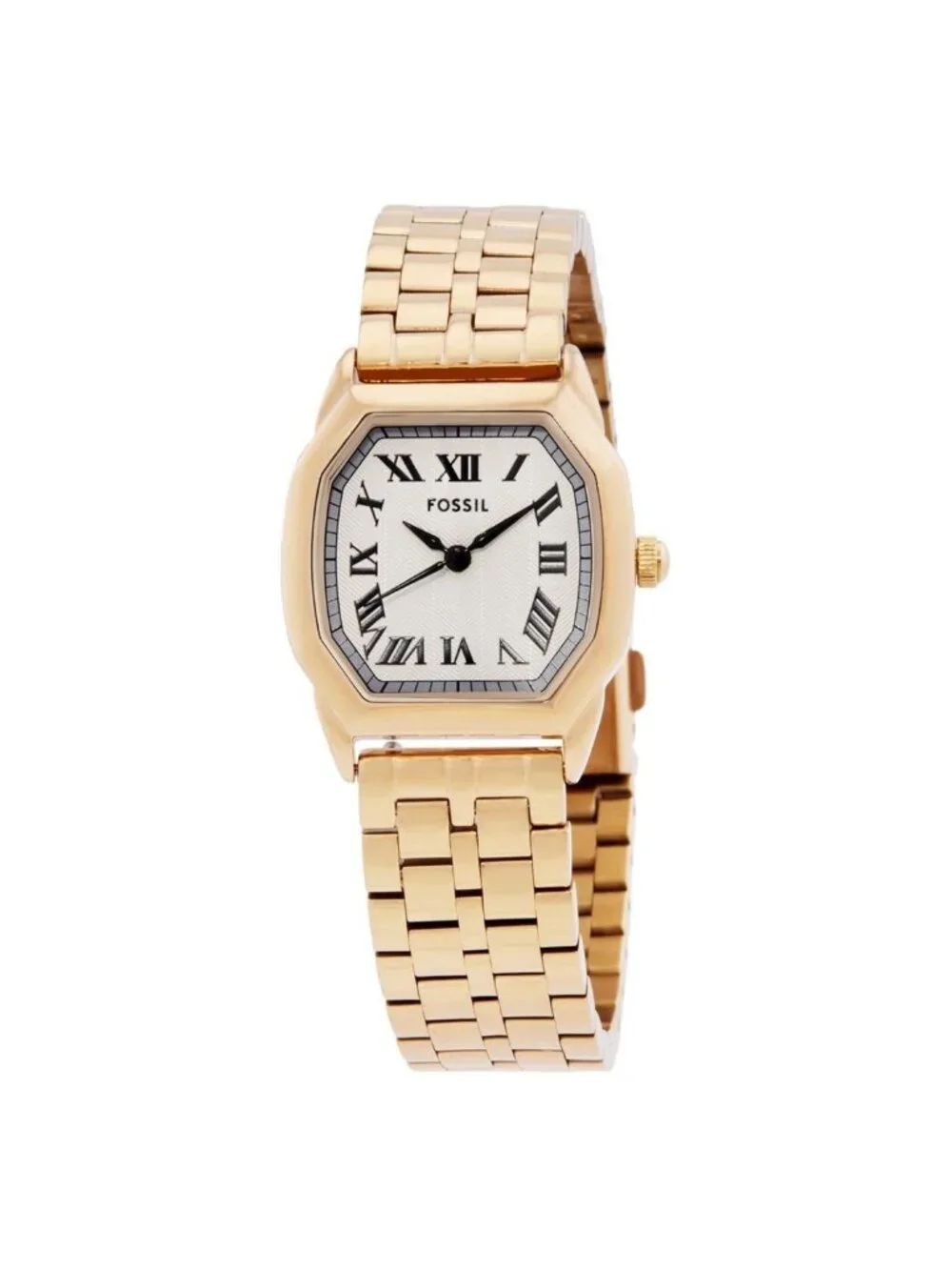 NWT Fossil Harlow Quartz White Dial Ladies Watch